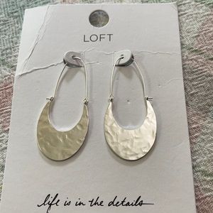 Silver earrings